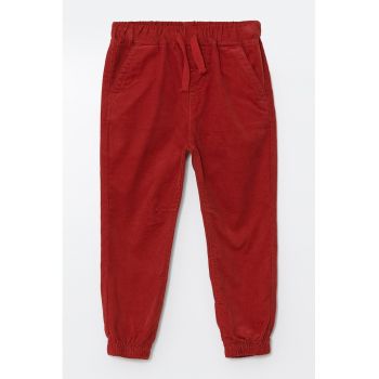 Pantaloni regular fit din bumbac