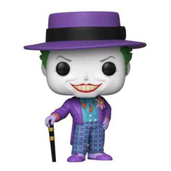 Pop! DC Heroes Batman 1989 The Joker With Hat With Chase