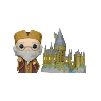 Pop! Town Harry Potter Albus Dumbledore With Hogwarts