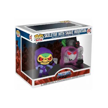 Pop! Town Master Of The Universe Skeletor With Snake Mountain Vinyl