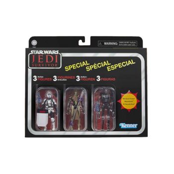 Figurinele Set 3 Collection The Vintage Star Wars Jedi Survivor