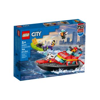 Lego City Fire Rescue Boat (60373)