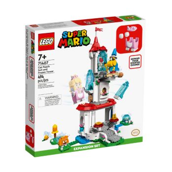 Lego Super Mario Cat Peach Suit And Frozen Tower Expansion Set (71407)