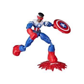 Marvel Avengers Bend And Flex Captain America 15cm