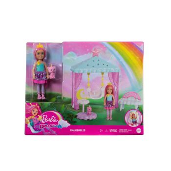 Papusa Barbie Dreamtopia Chelsea Nurturing Fantasy (hlc27)