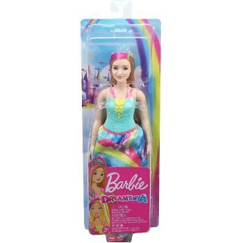 Papusa Barbie Dreamtopia Princess Blue Tiara (gjk16)