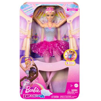 Papusa Barbie Dreamtopia Twinkle Lights Ballerina (hlc25)