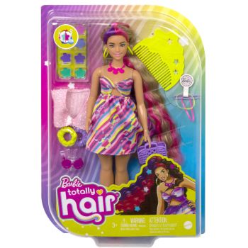 Papusa Barbie Totally Hair Flower Themed (hcm89)