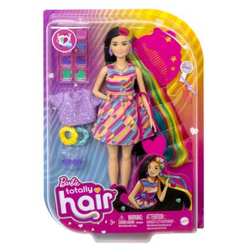 Papusa Barbie Totally Hair Heart-themed (hcm90)