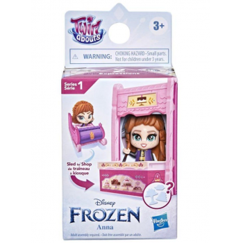 Papusa Frozen II Twirlabouts Single Veh Anna (f3130)