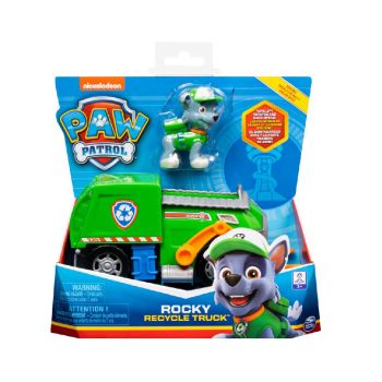 Paw Patrol Rocky Recycle Truck With Pup