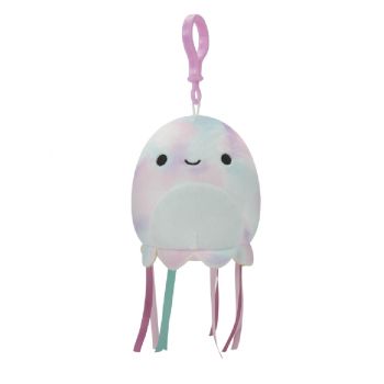 Plus Squishmallows P14 Clip On Tie Dye Jellyfish 9cm