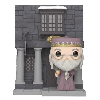 Pop! Deluxe Harry Potter Chamber Of Secrets Anniversary 20th Albus Dumbledore With Hogs Head Inn 9 CM