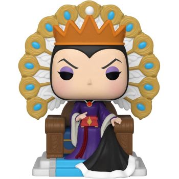 Pop Deluxe Villains Evil Queen On Throne 9cm