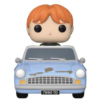 Pop! Rides Super Deluxe Harry Potter Chamber Of Secrets Anniversary 20th Ron Weasley In Flying Car