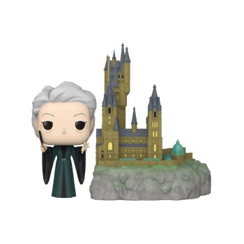 Pop! Town Harry Potter Chamber Of Secrets Anniversary 20th Minerva With Hogwarts 10 CM