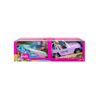 Set Barbie Dolls & Vehicles (gxd66)