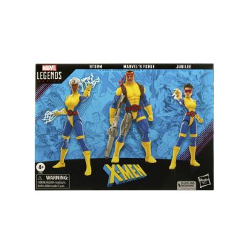 Set Fans Marvel Legends Series 60th Anniversary X Men Storm, Marvels Forge & Jubilee 15cm F7025