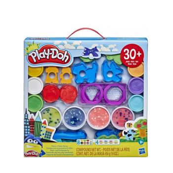 Set Plastilina Play-doh Toolsn Color Party (excl.f) (e8740)