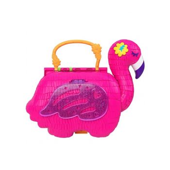 Set Polly Pocket Flamingo Party Piniata (hgc41)