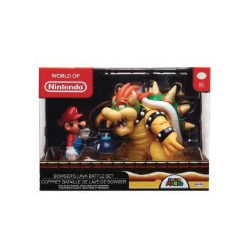 Super Mario Mario Vs. Bowser Diorama Set