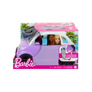 Vehicul Barbie Electric With Charging Station And Plug (hjv36)