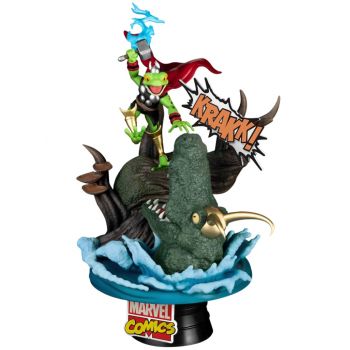 Bk D Stage Marvel Comics Throg 15cm