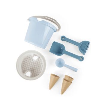 Dantoy - Bucket Set W. Ice Cream Cones - Blue (4802)