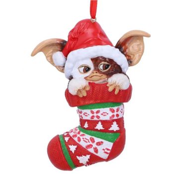 Gremlins Gizmo In Stocking Hanging 12cm