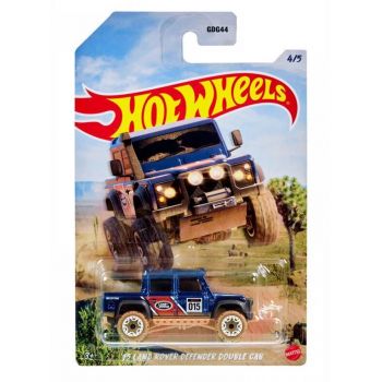 Hot Wheels Baja Cars 4x4 - 15 Land Rover Defender Double Cab (hlk19)