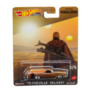 Hot Wheels Premium Disney Star Wars The Mandalorian 70 Chevelle Delivery (hkd04)