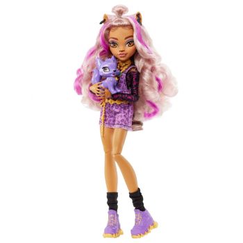 Papusa Monster High Doll With Pet Clawdeen (hhk52)