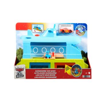 Pixar Cars On The Road Color Changers Sudsmarine Car Wash (hgv70)