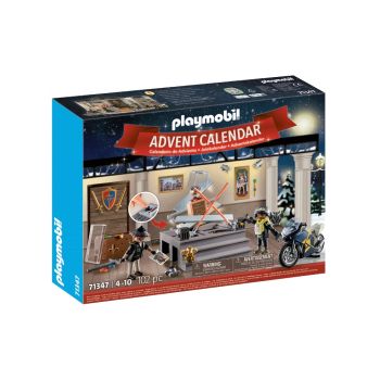 Playmobil Advent Calendar Police Museum Theft 71347