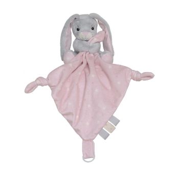 Plus My Teddy Comforter Rosa Bunny (28-nspk)