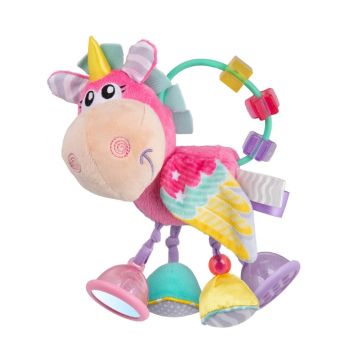 Plus Playgro Unicorn Activity Rattle Pink (10188463)