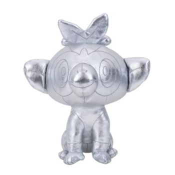 Plus Pokemon 25th Celebration Silver Grookey 20cm