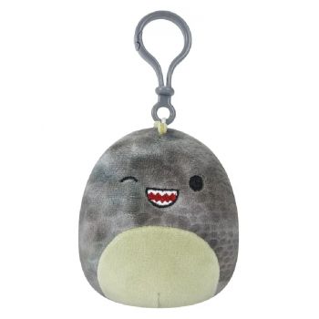 Plus Squishmallows P15 Clip On Xander The Winking Grey T-rex 9cm