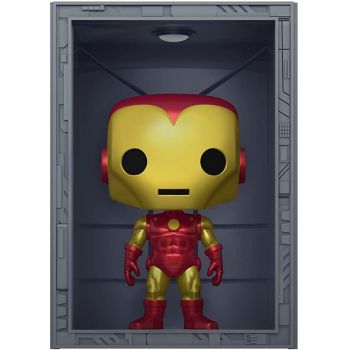 Pop Deluxe Marvel Hall Of Armor Iron Man Model 4 Metallic