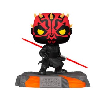 Pop Deluxe Star Wars Red Saber Series V1 Darth Maul Glows In The Dark