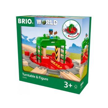 Set Brio Turntable And Figure (33476)