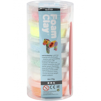 Set Foam Clay Glitter (78812)