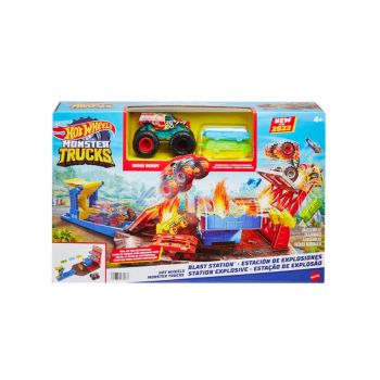 Set Hot Wheels Monster Trucks Blast Station (hfb12)