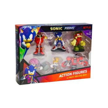 Sonic Articulated Action 7.5cm Deluxe Box S1 Random Son6070