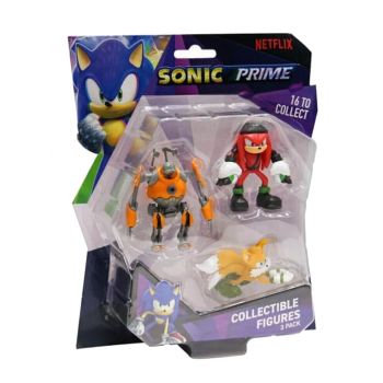 Sonic Prime Collectible 3 Pack S1 6.5cm Random Son2020