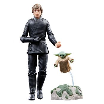 Star Wars The Black Series The Book Of Boba Fett Luke Skywalker Grogu 15cm