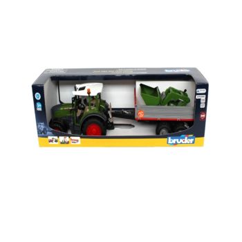 Tractor Bruder Fendt Vario 211 & Tipping Trailer (02182)