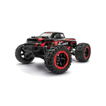 Blackzon Slyder Mt 1/16 4wd Electric Monster Truck Red (540098)