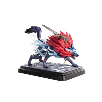 First4figures Okami Oki Wolf Form Resin 35cm