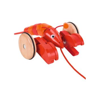 Goki Pull-along Animal Lobster Rudiger (54904)